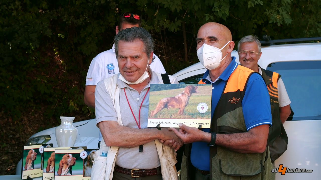 Cani da ferma prova di caccia pratica in Valle di Fiordimonte