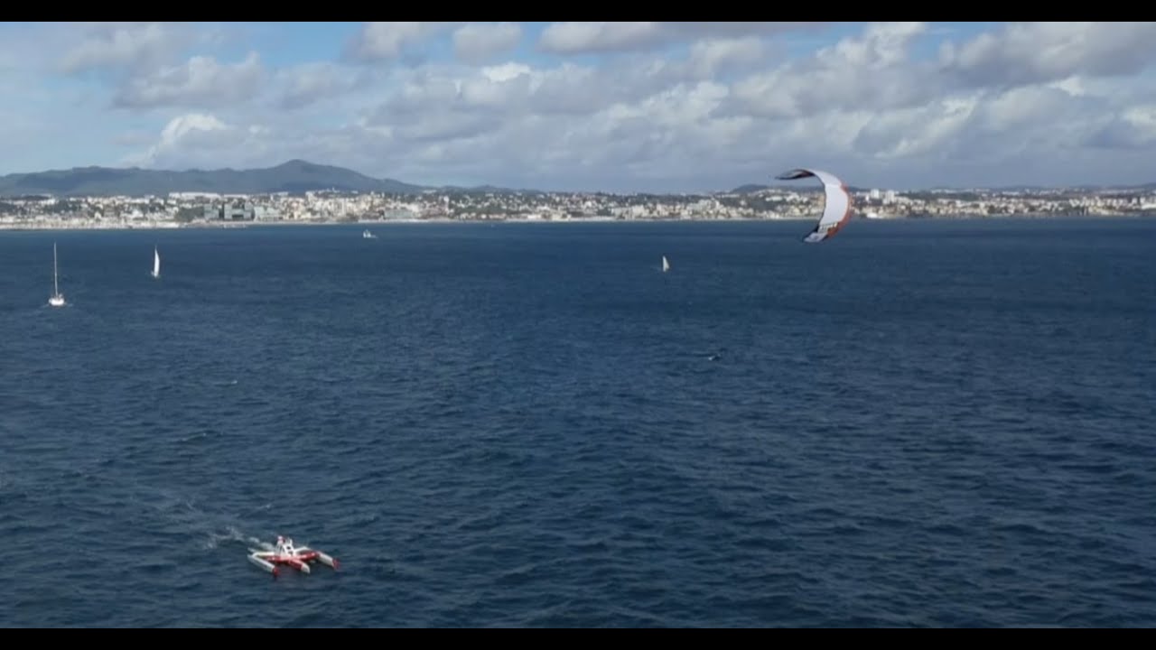 Kite Boat Atlantic Crossing