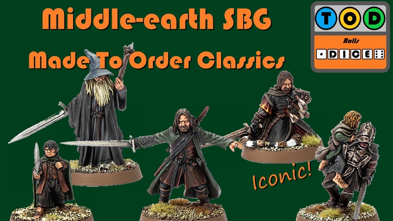 Наборы миниатюр Middle-earth SBG на заказ &mdash; возвращаются одни из лучших миниатюр! | Tod Rolls Dice