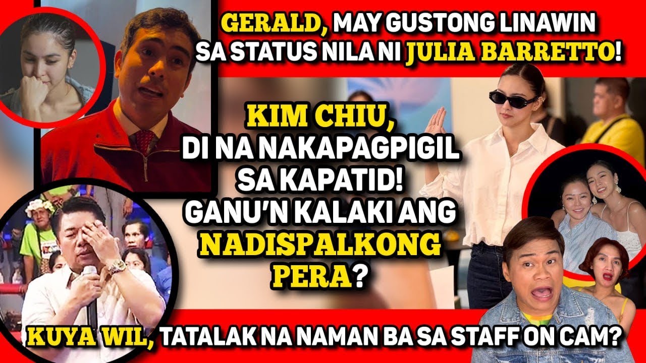 GERALD AT KIM CHIU, MAY KANI-KANYANG ISSUE! 🔴 KUYA WIL, TATALAK ULI! 🔴 #₱500 #NOCHEBUENACHALLENGE!