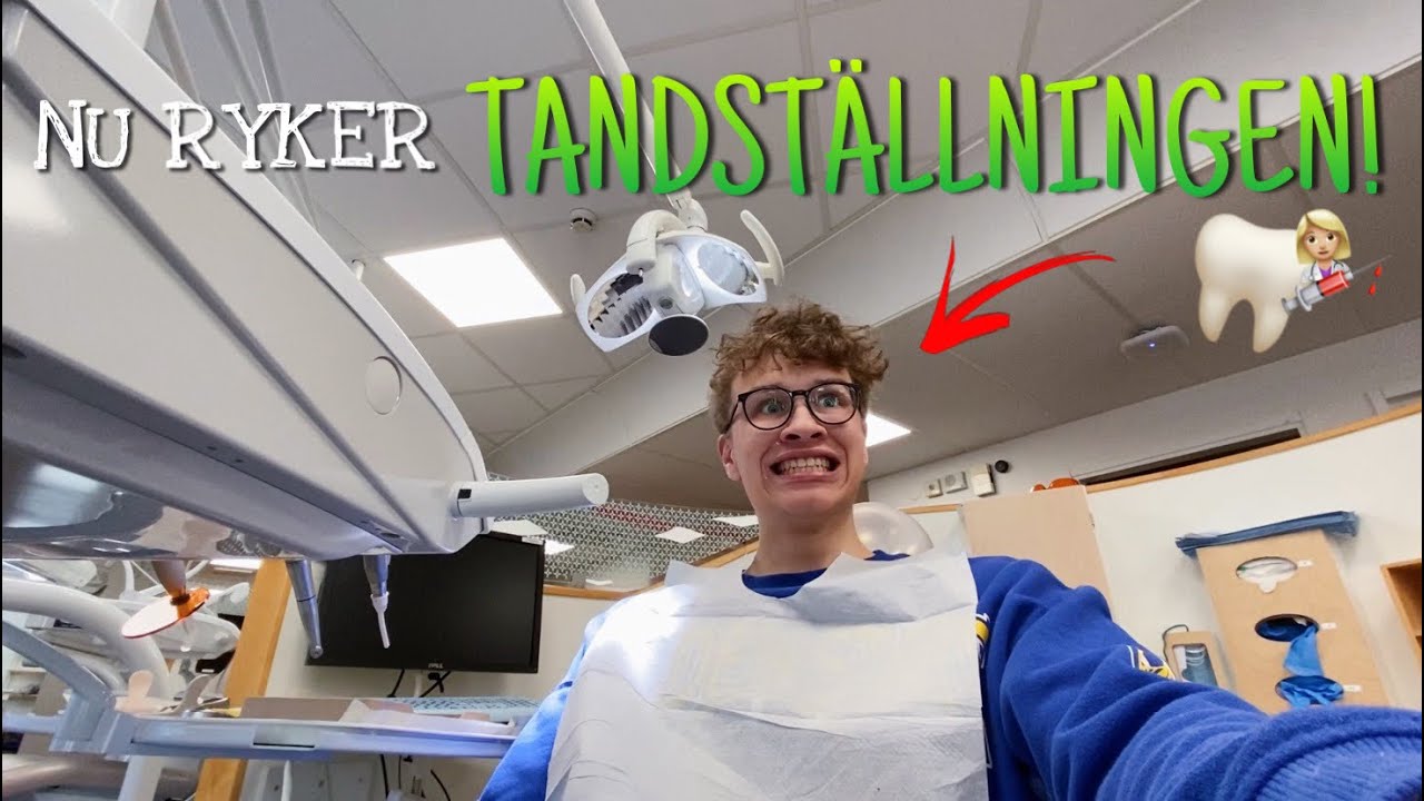 TANDSTÄLLNINGEN RYKER NU!! | VLOG² 116