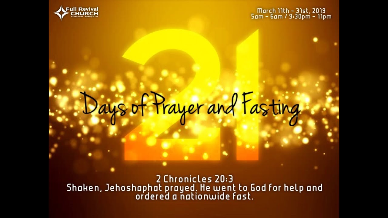 Annual Fast 2019 - day 2