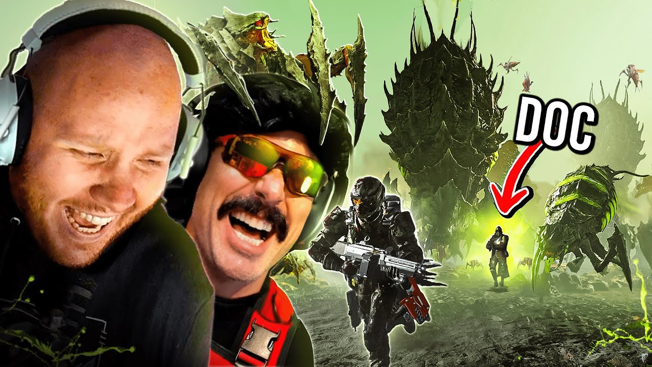 TIM AND DOC PLAY HELLDIVERS 2 FOR THE FIRST TIME...