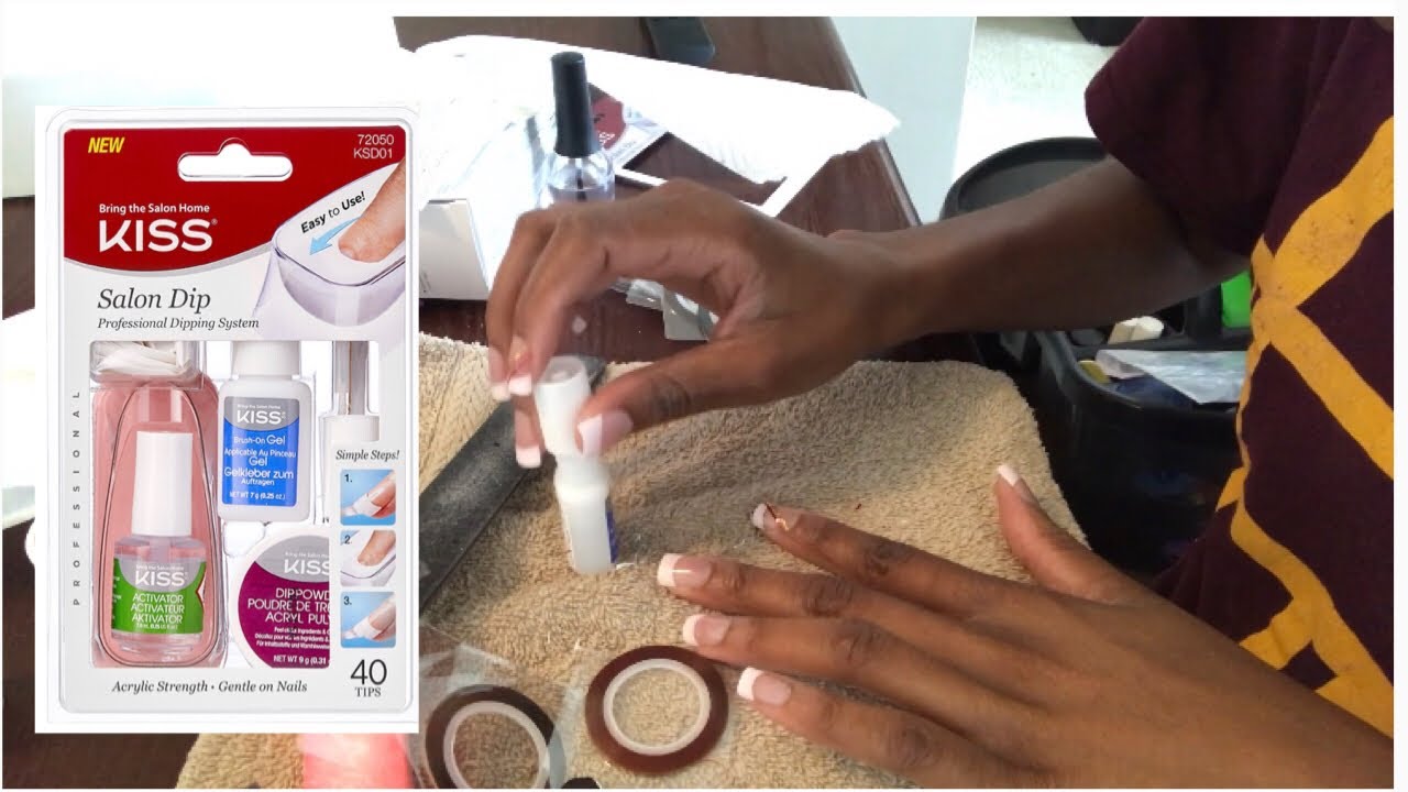 How to| DIY | Kiss Salon Dip Powder Manicure