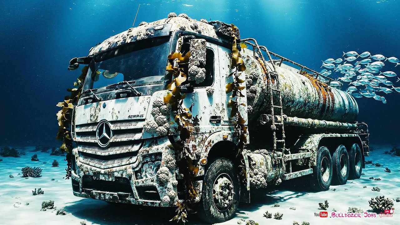 25 Years Underwater! Mercedes-Benz Actros Tanker Restored to Like New - Full Restoration