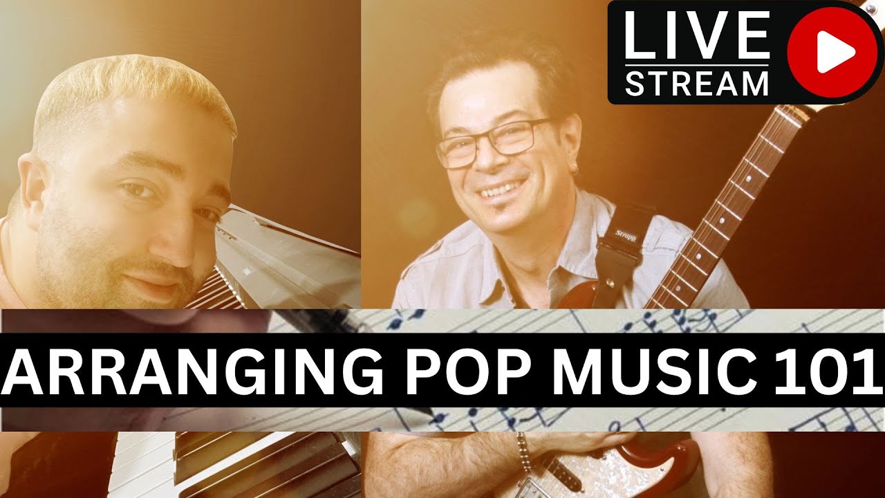 (LiveStream) Elements of Groove in Pop Music - Feat. Gio Lombardi