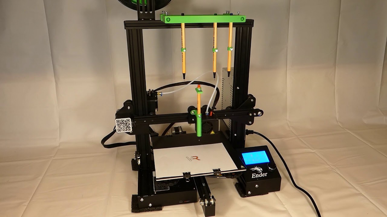 Ender 3 als Multicolor Plotter