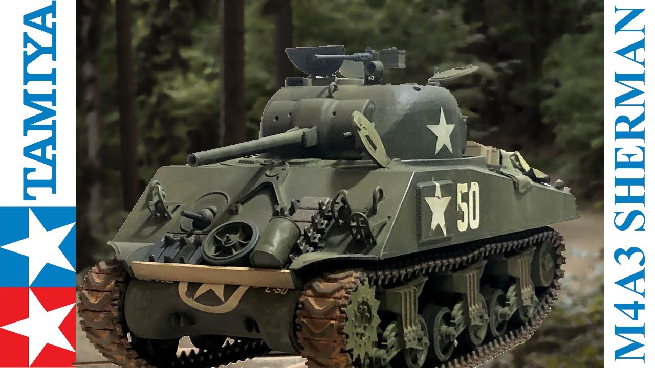 1/35 Tamiya M4A3 Sherman: Build and Review