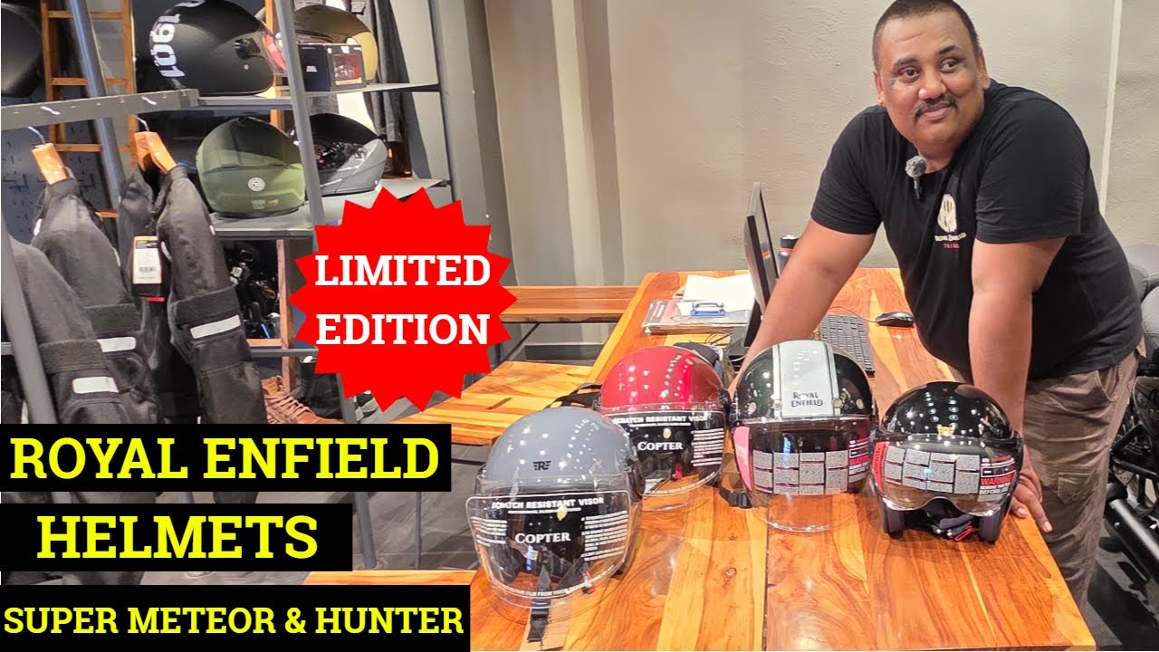 Royal Enfield Limited Edition Helmets for Hunter 350 & Super Meteor 650 | एकदम ज़बरदस्त  Vlog No 711