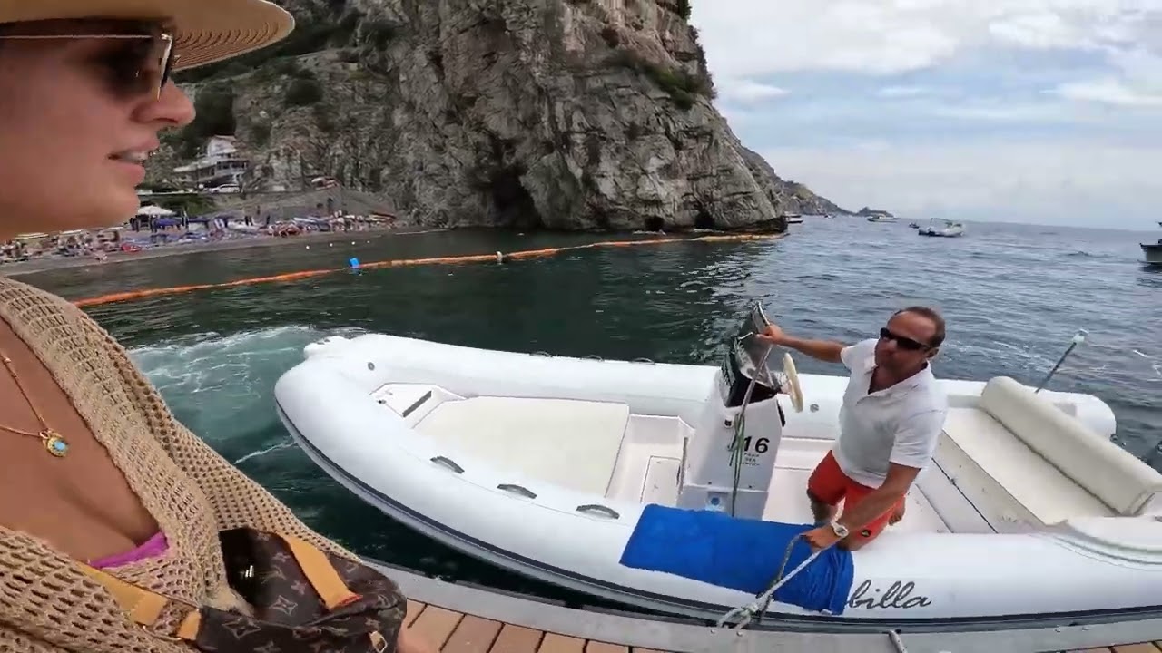 Water Taxi on the Amalfi Coast