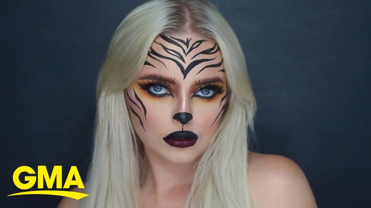 Get the look: How to transform into a fierce, beautiful ‘Tiger Queen’ for Halloween