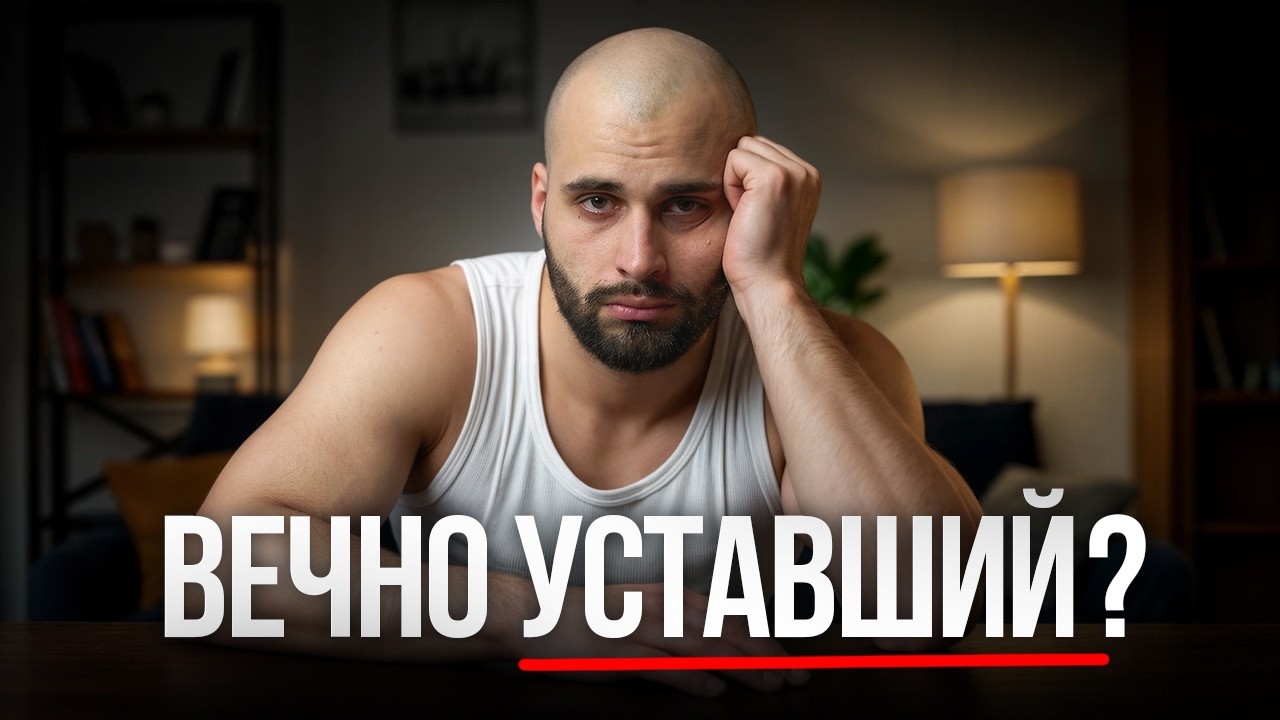 КАК перестать быть вечно УСТАВШИМ? | Спасение вашей нервной системы, повышение ЭНЕРГИИ