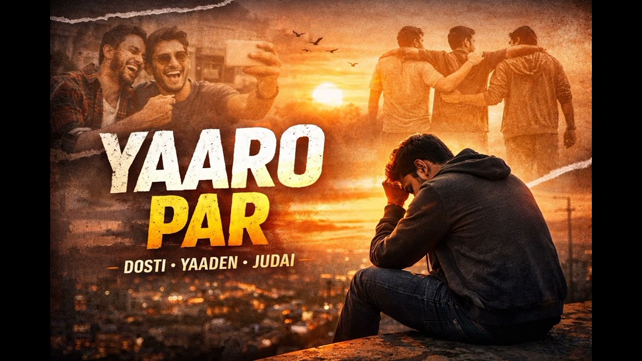 YAARO PAR – Emotional Friendship Song 2026 | Heart Touching Hindi Sad Rap | Dosti Breakup Song