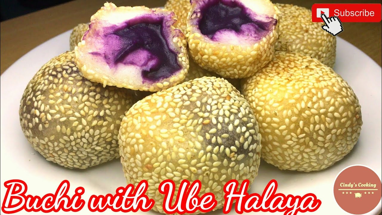 Buchi with Ube Halaya | Meryenda Recipe | Cindy's Cooking