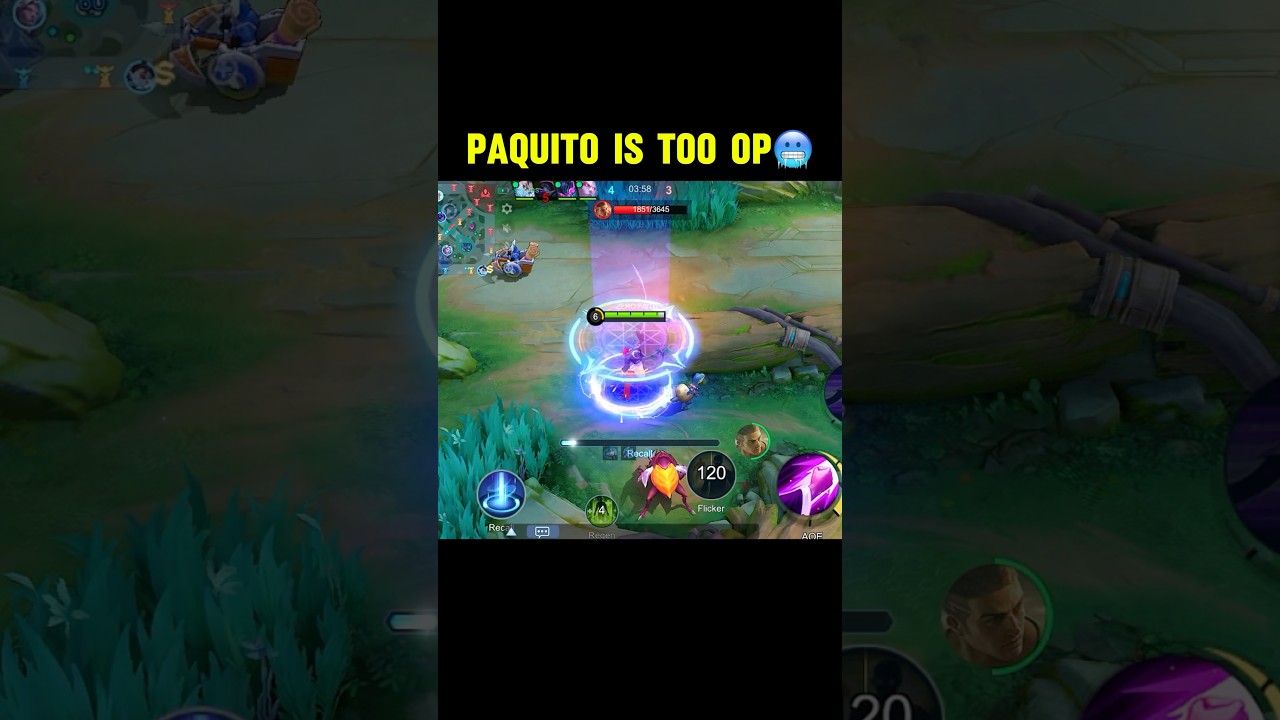 Chou vs paquito WHO WILL WIN ? #moba5v5pippin #moba5v5hindi #mobalegend5v5
