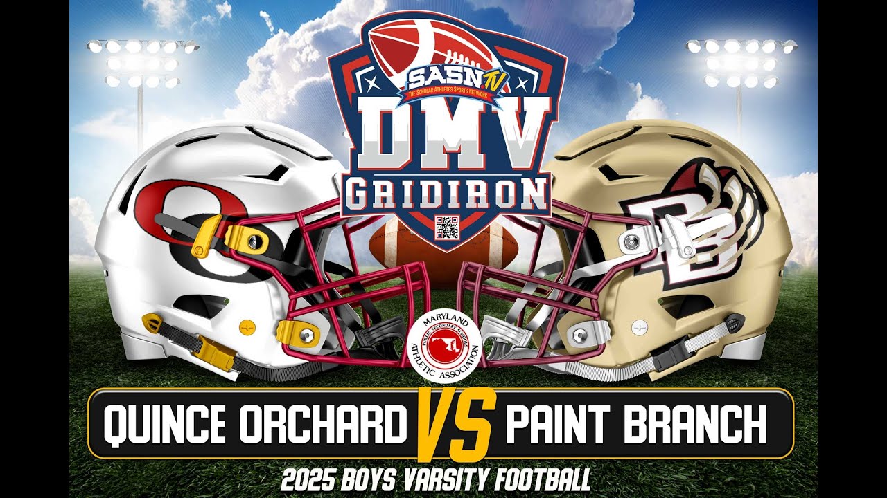 Quince Orchard Cougars Vs Paint Branch Panthers | Maryland Varsity Football Game Highlights