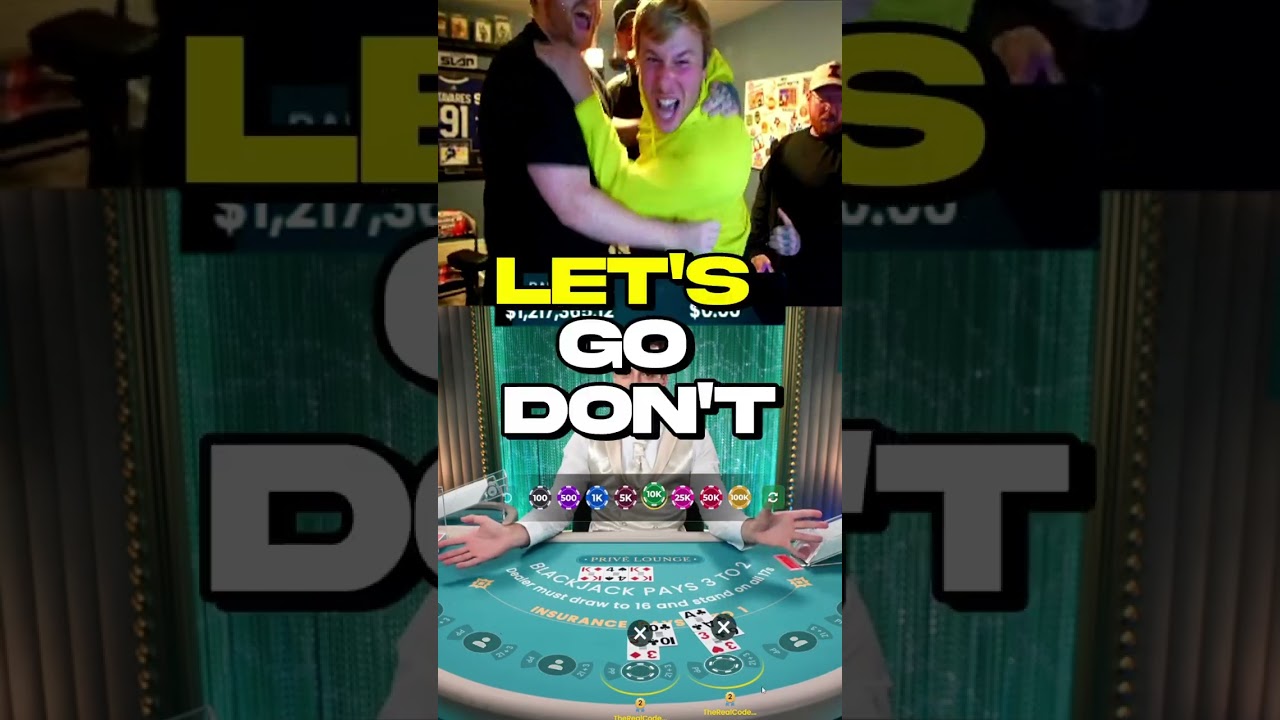 My greatest blackjack comeback of all time! #slots #gambling #casino