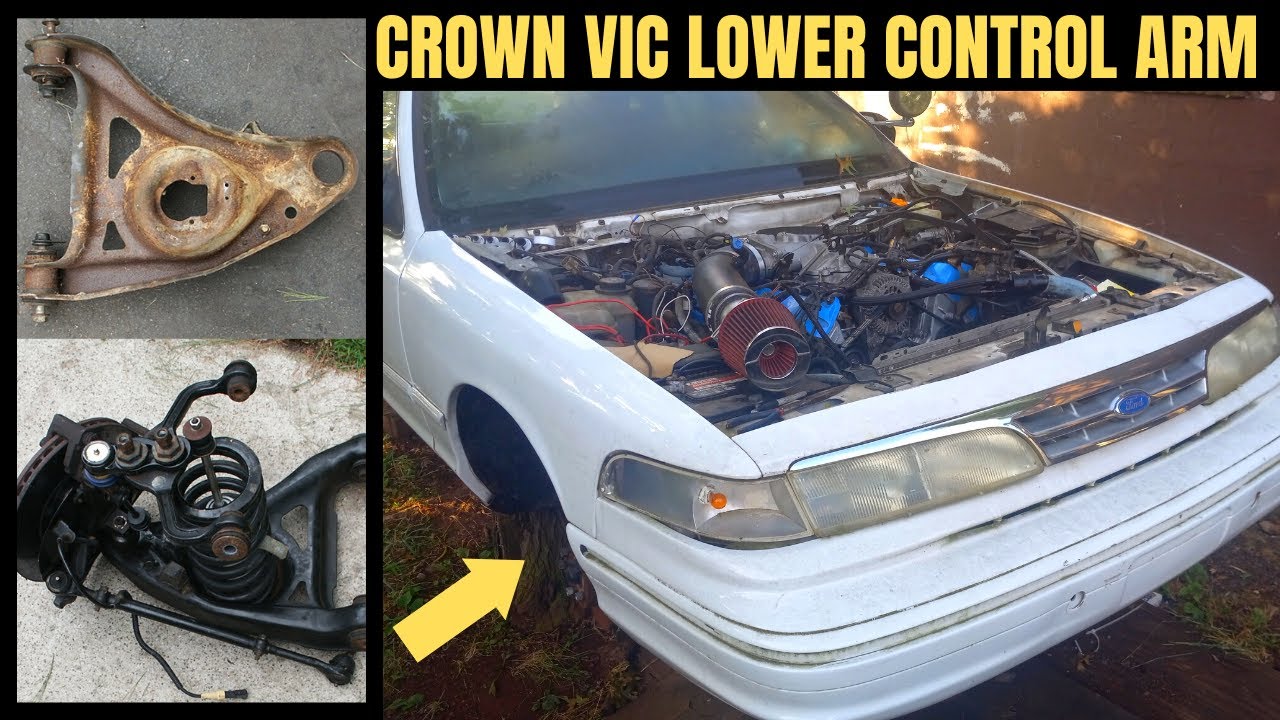 Crown Victoria Lower Control Arm extraction/ Shop stuff and............
