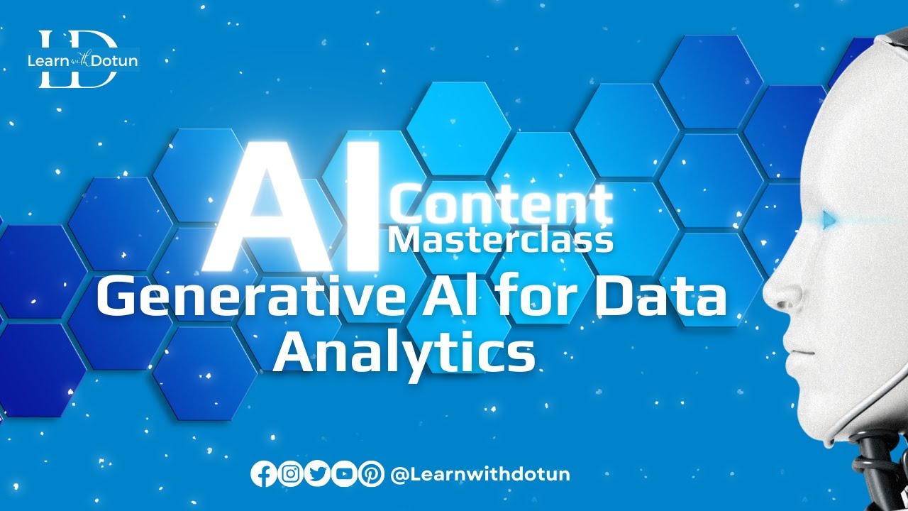 Generative AI for Data Analytics
