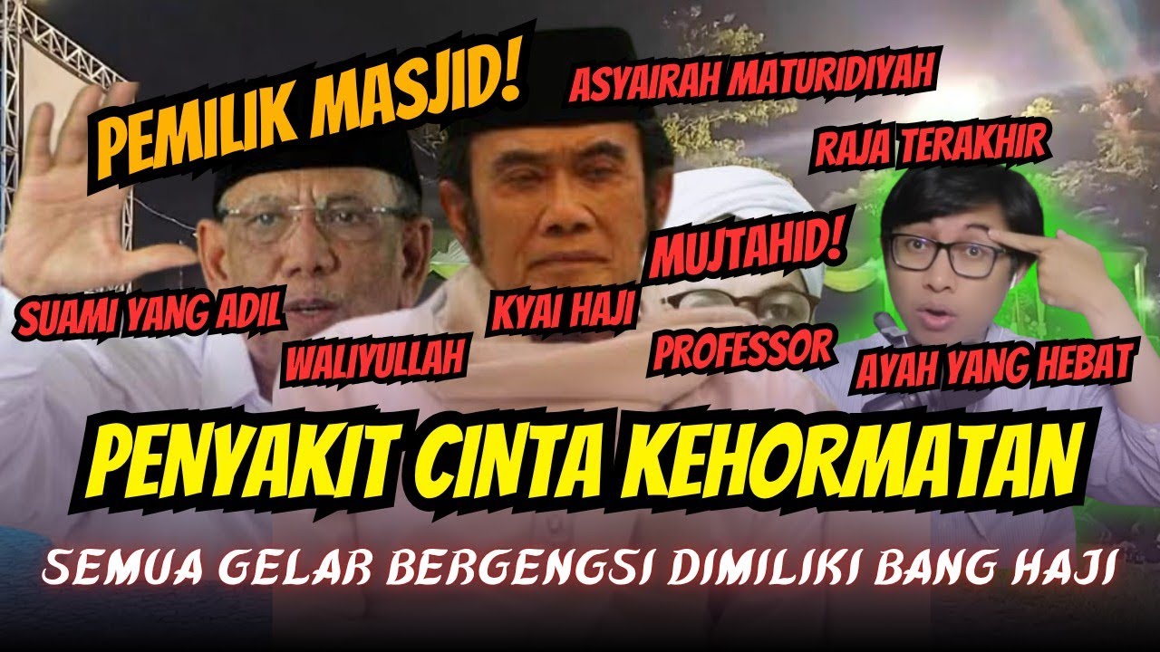 Prof. Rhoma Irama: Terlalu Hebat Untuk Rendah Hati Mengakui Ba'alawi. 