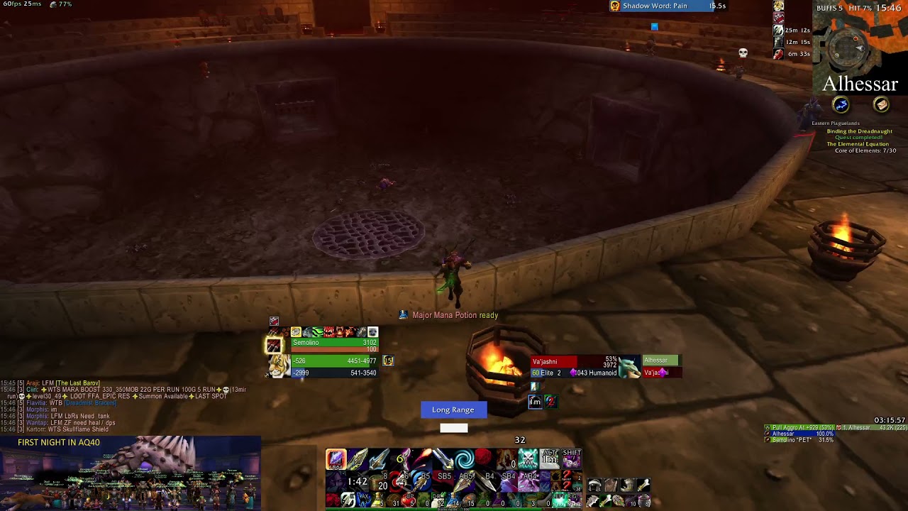 Hunter soloing The Challenge quest in BRD - WoW Classic