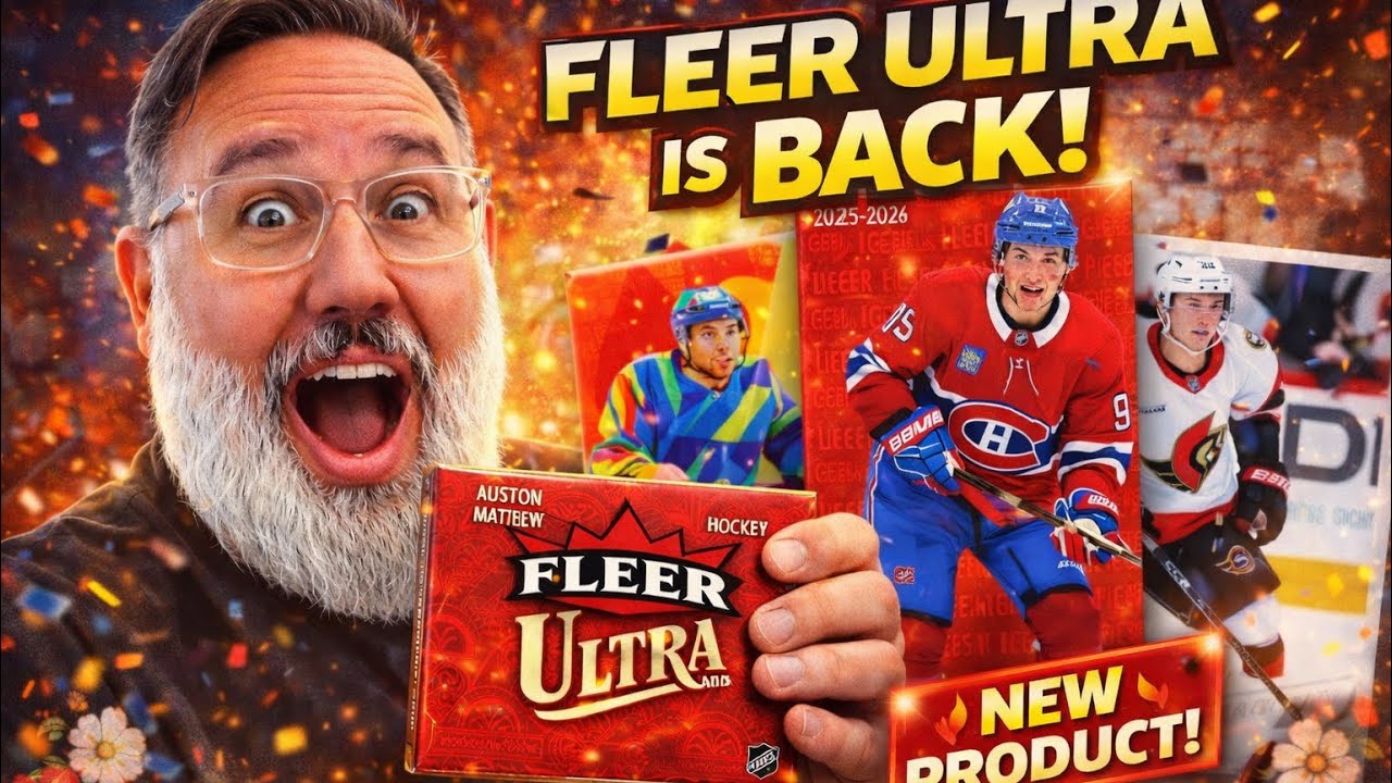 FLEER ULTRA IS BACK! 🔥 2025–26 Fleer Ultra Hockey Box Opening