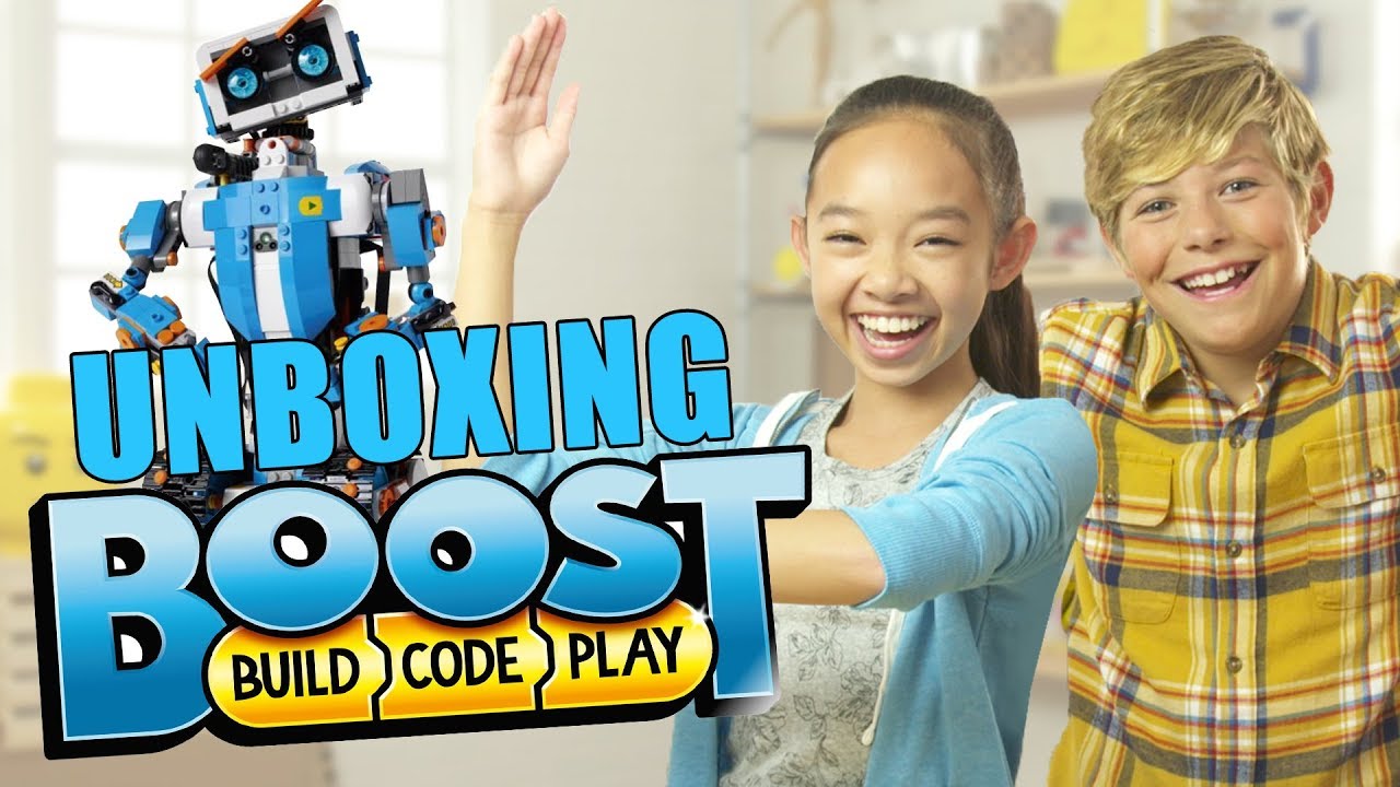 LEGO BOOST Robot Unboxing - The Build Zone