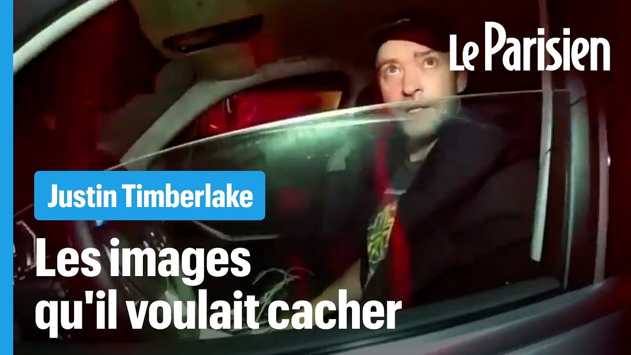 Justin Timberlake &eacute;choue &agrave; bloquer la vid&eacute;o de son arrestation ivre