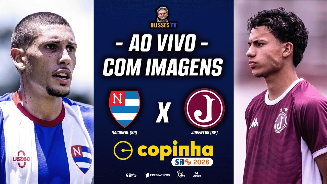 JOGO COMPLETO: NACIONAL-SP X JUVENTUS-SP | COPINHA SIL 2026 | 2ª FASE
