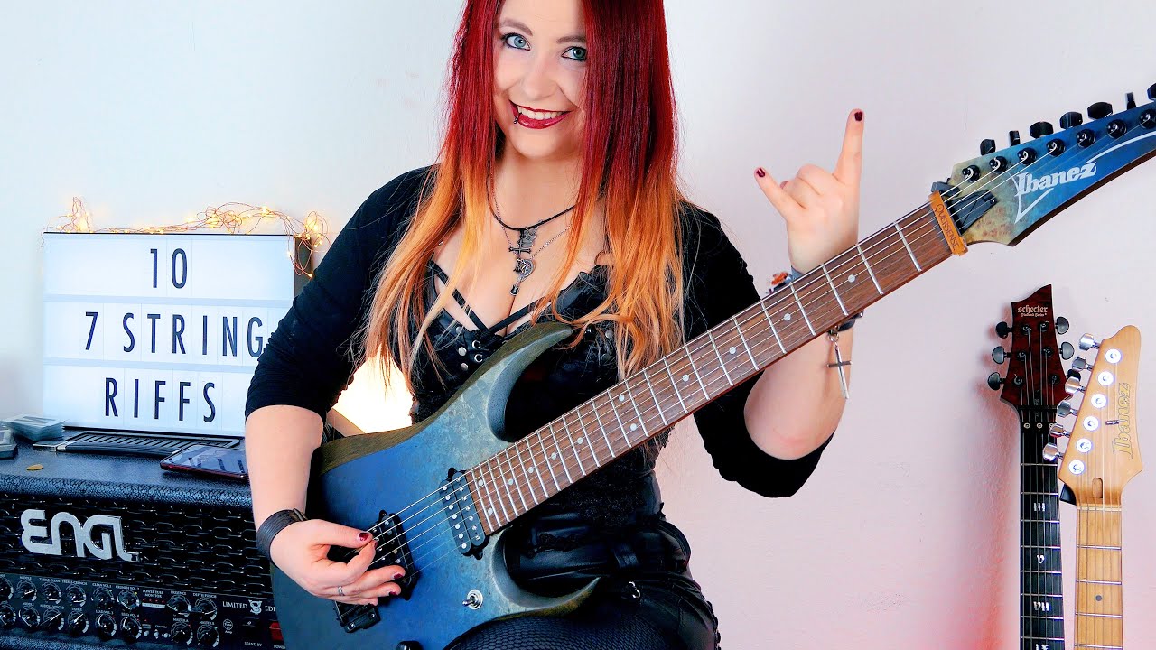 10 Seven String RIFFS