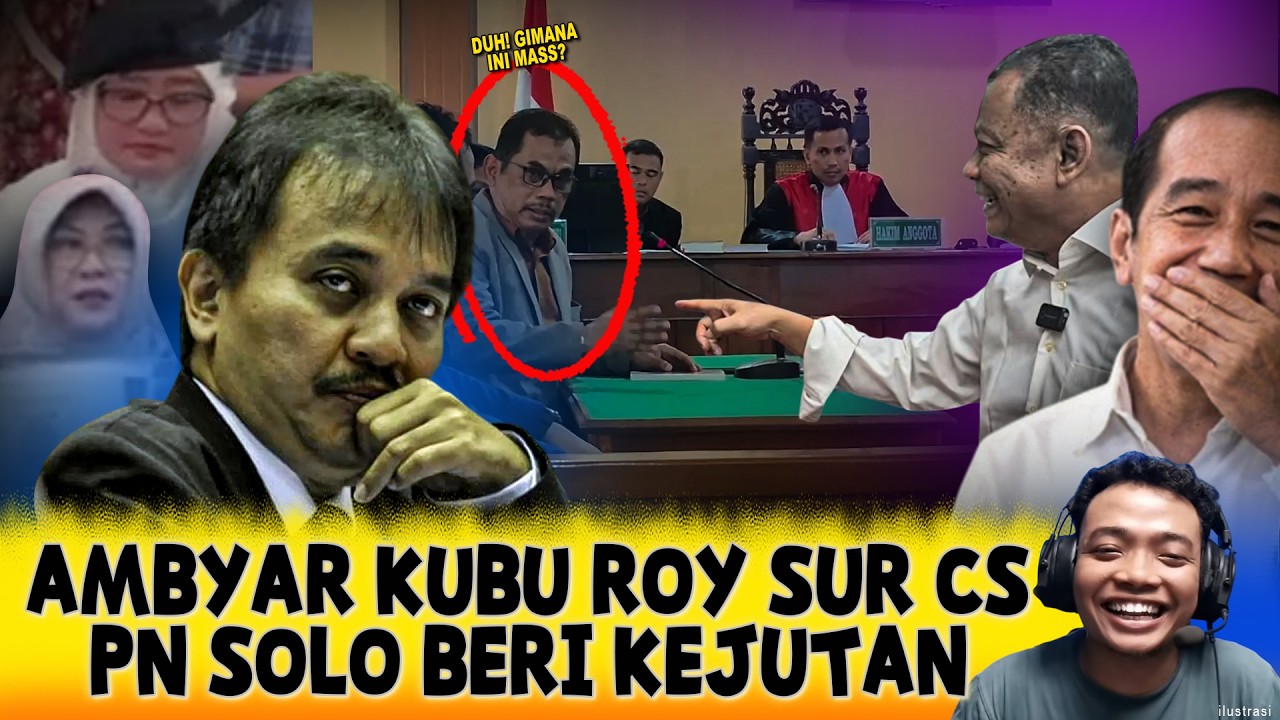 PUCET MAU PINGSAN !! HASIL PUTUSAN PN SOLO DIBACAKAN? AKHIR DRAMA IJAZAH JOKOWI?😱