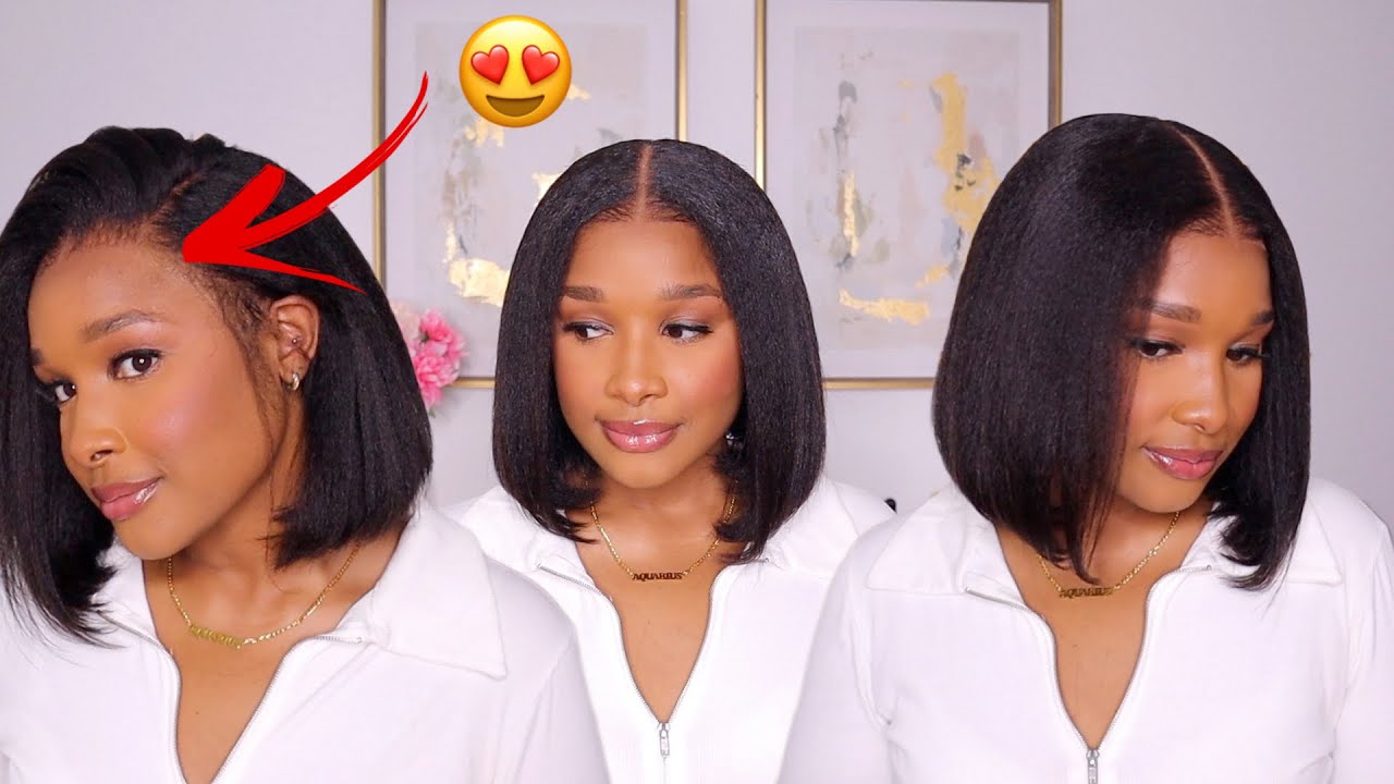 WOW!! GLUELESS FRONTAL WIG!! READY TO WEAR | MYFIRSTWIG