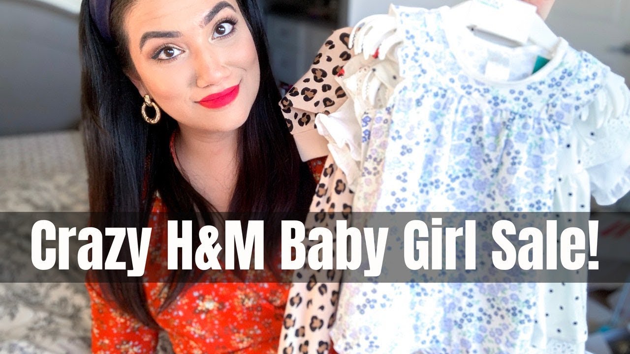 CRAZY H&M SALE | BABY GIRL CLOTHING HAUL