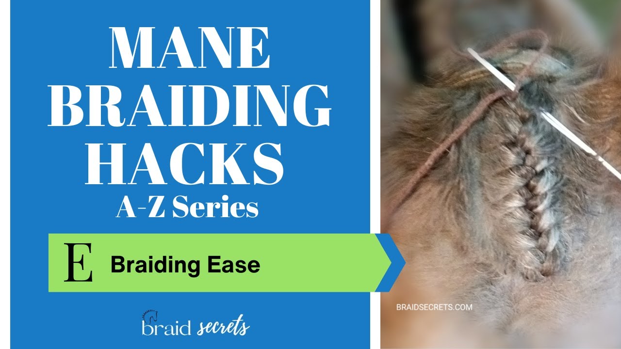 Mane Braiding Hacks A -Z, Letter E