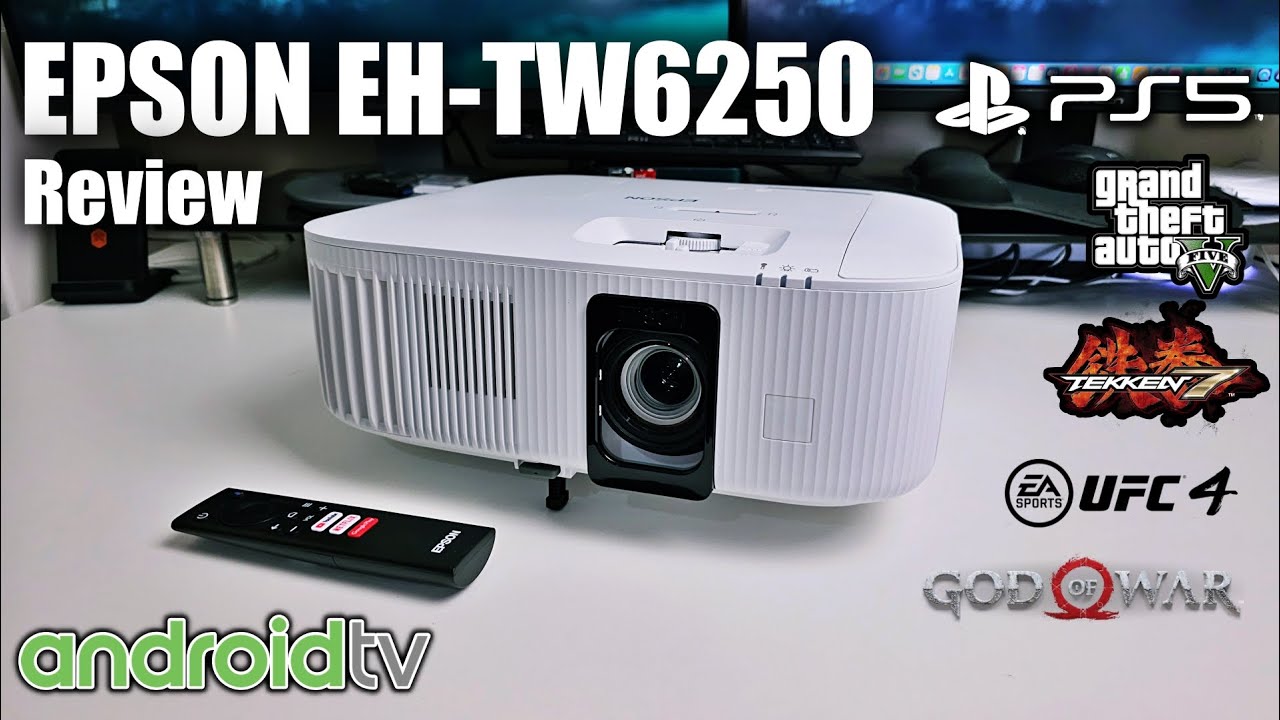 EPSON EH-TW6250 Review - ANDROID TV - NETFLIX HD - Massive  500