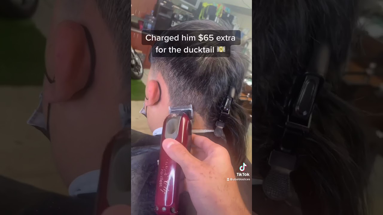 Ducktail Haircut