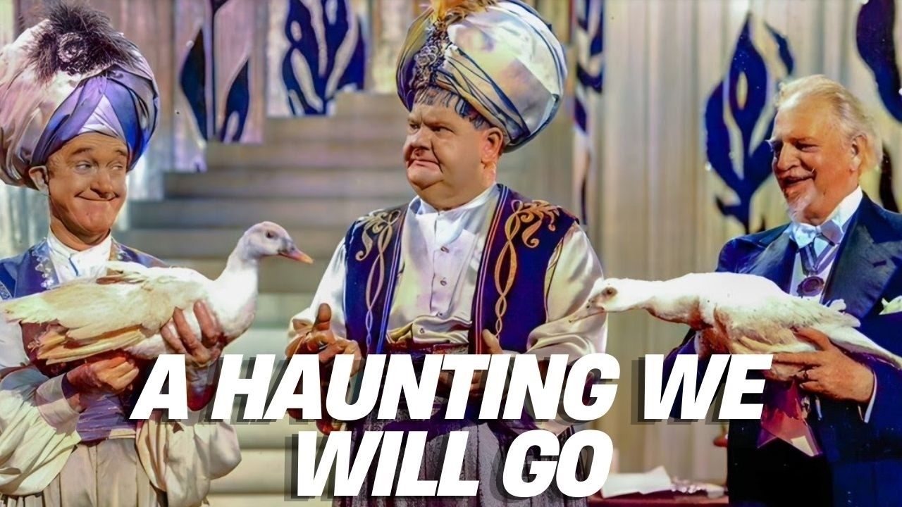A Haunting We Will Go (1942) | A Spooky Comedy Adventure With Laurel and Hardy!