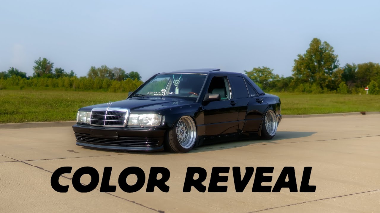 Pandem 190E Mercedes Wrap Reveal + New Suspension and More!