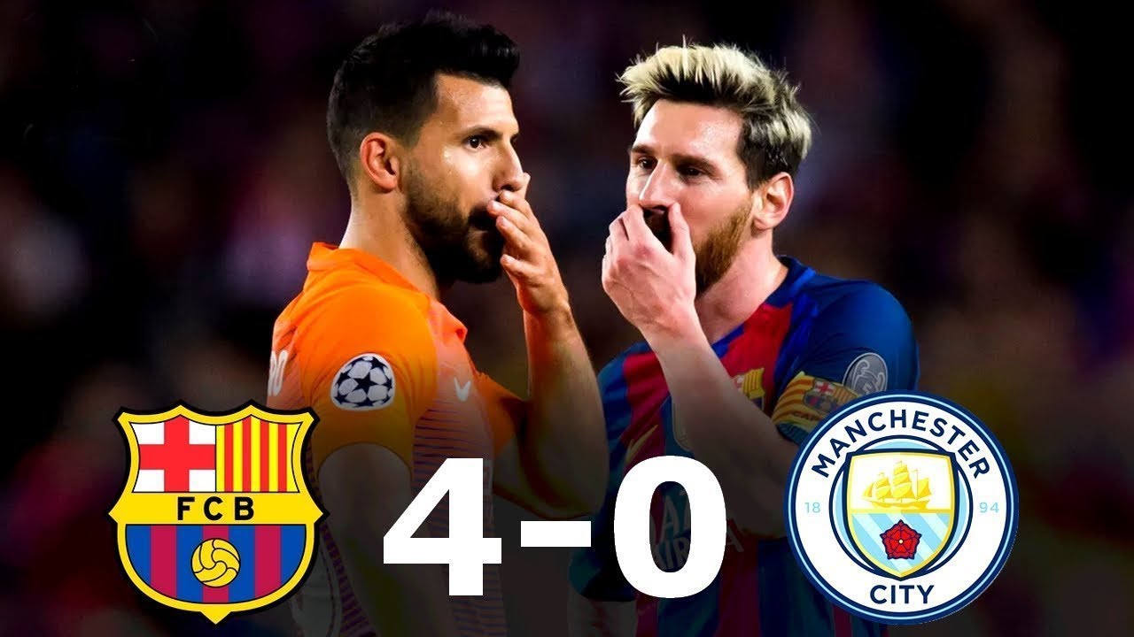 المباراة التي انفجر بها ميسي ودمر بيب غوارديولا بهاتريك أسطوري🔥تشامبيونزليج🏆◄2016⚡تعليق الشوالى🎞️FHD