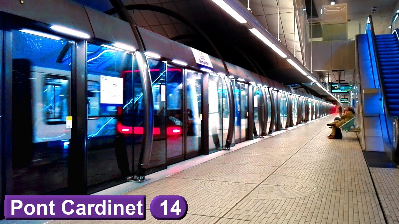 Pont Cardinet | линия 14 : Парижский метрополитен ( RATP MP14 - MP05 - MP89 )