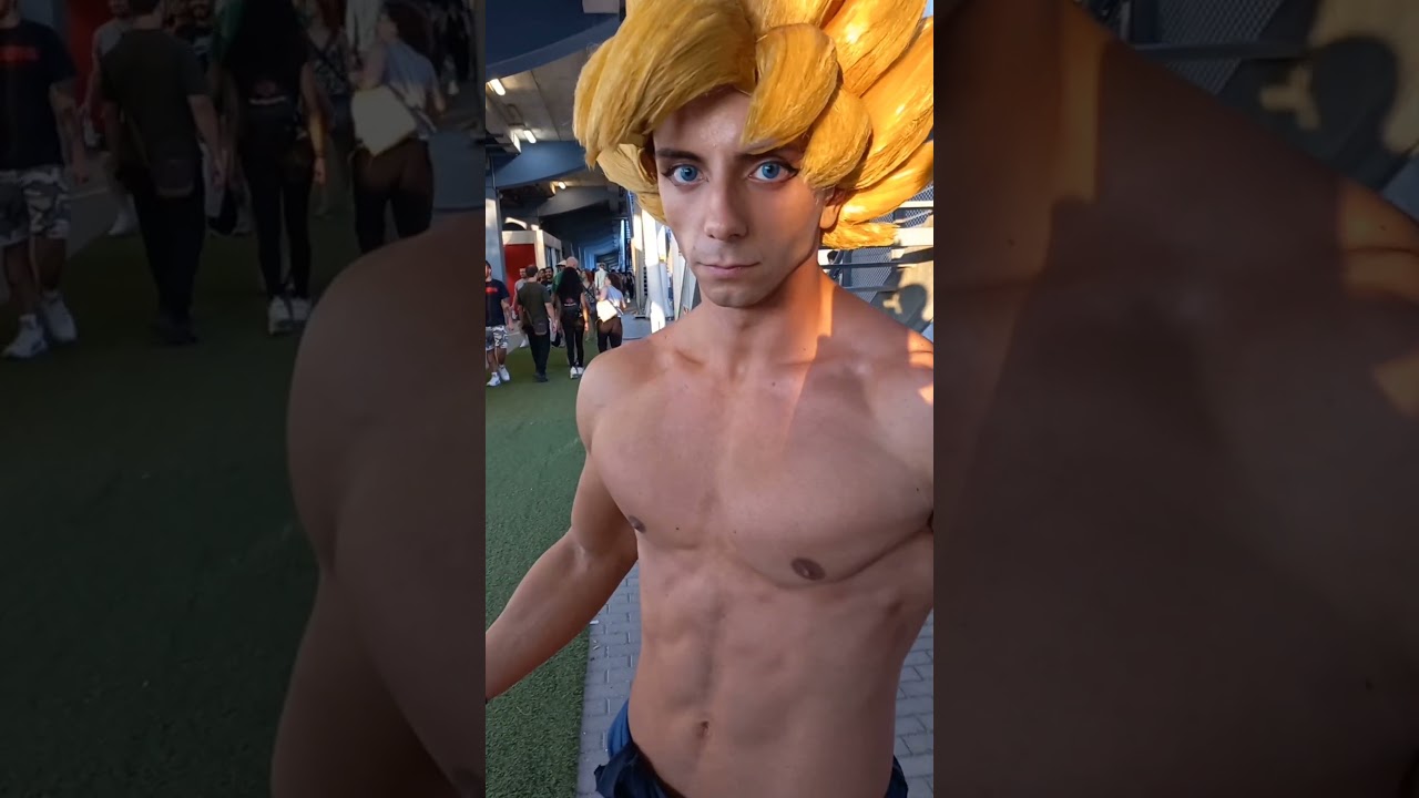 #romics a #ottobre #2023 #cosplay #dragonball si prepara #shorts