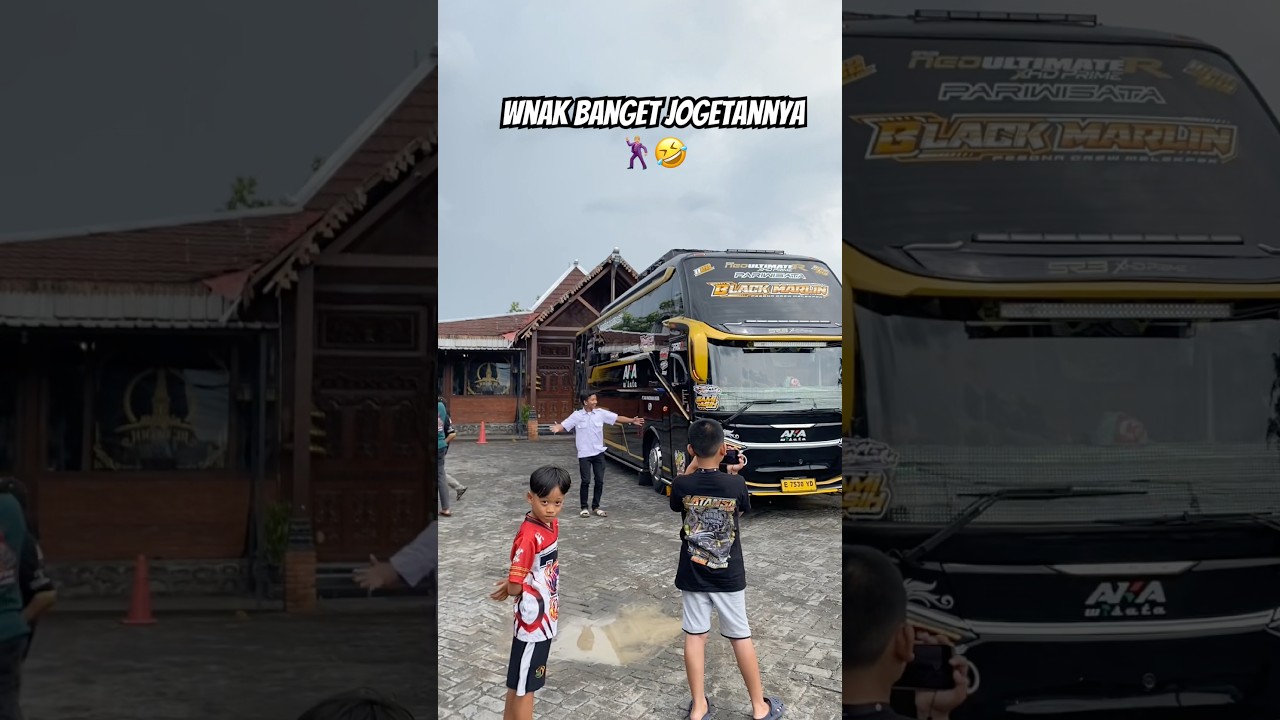 Auto Bergoyang 😆 Bus Black Marlin Modul OKDJ 36 Not 