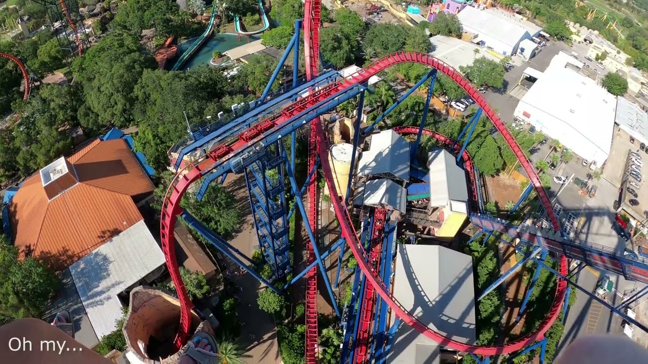 Orlando Day 11 - May 14th Busch Gardens, Tampa - Sheikra POV