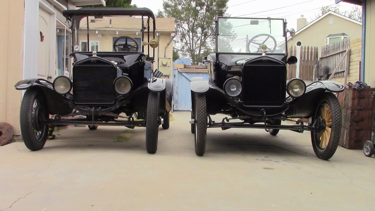 Ford Model T: низкий и высокий капот. В чём разница?