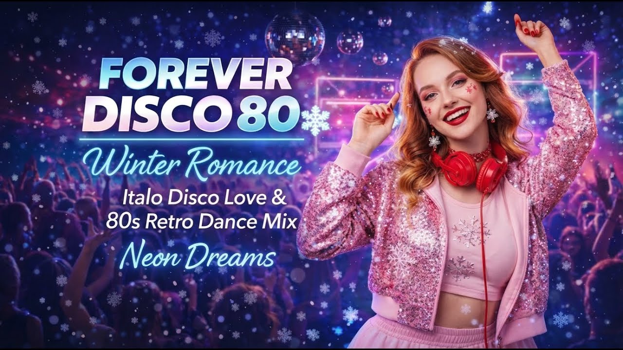 FOREVER DISCO 80s ❄️ Winter Romance | Italo Disco Love & 80s Retro Dance Mix | Neon Dreams