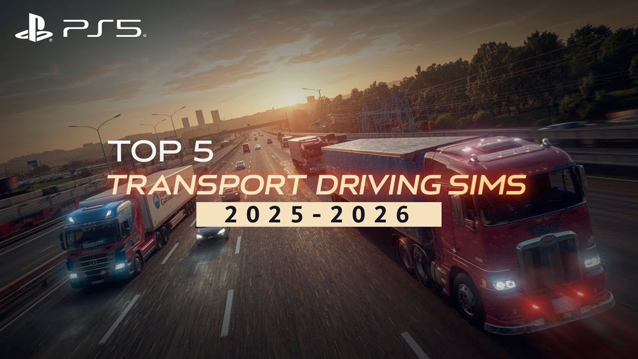 Top 5 Best Transport Driving Simulation Games for PS5 (2025–2026)