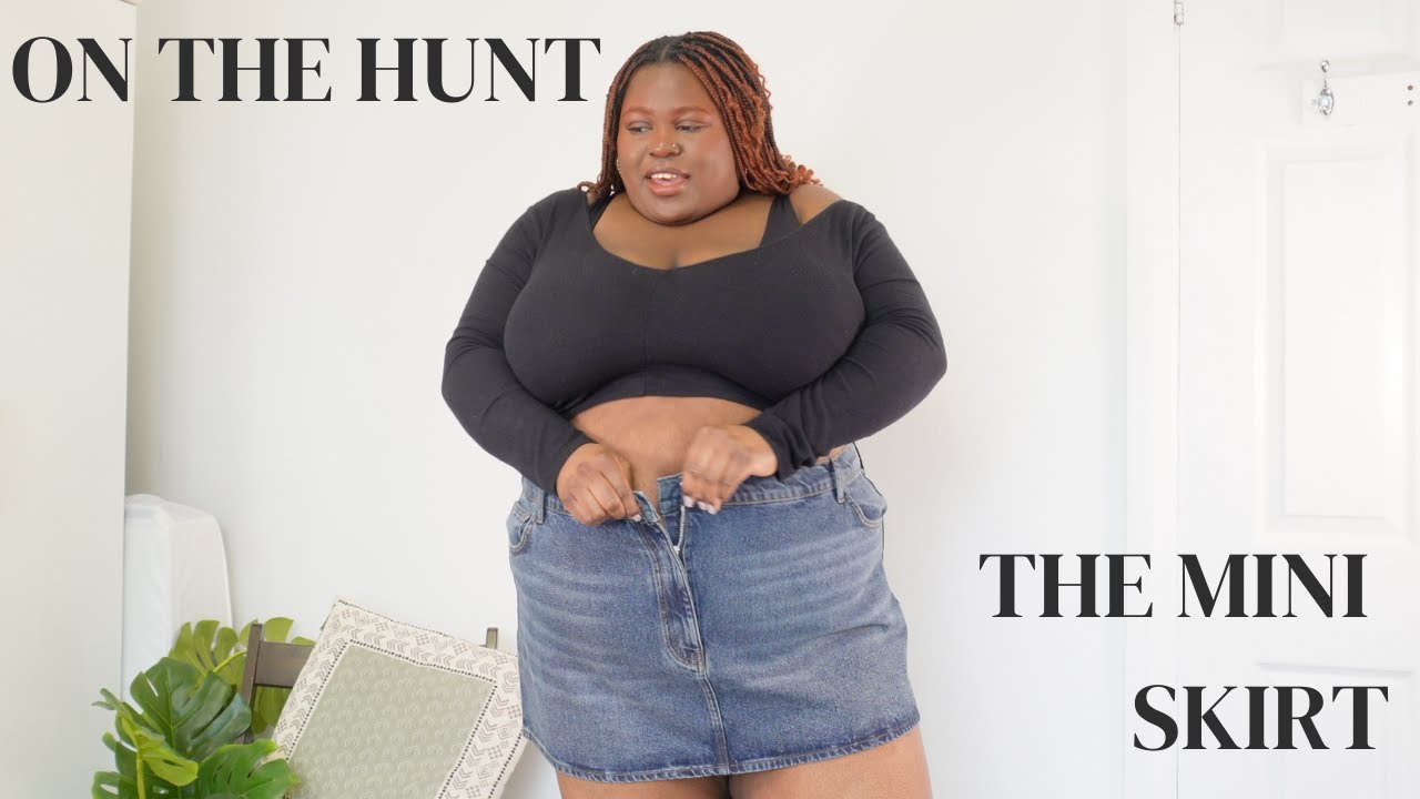 BEST PLUS SIZE MINI SKIRTS | ON THE HUNT