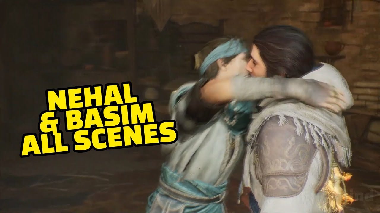 Все сцены Басима и Нихала в Assassin's Creed Mirage (Nihal & Basim AC Mirage 2023)