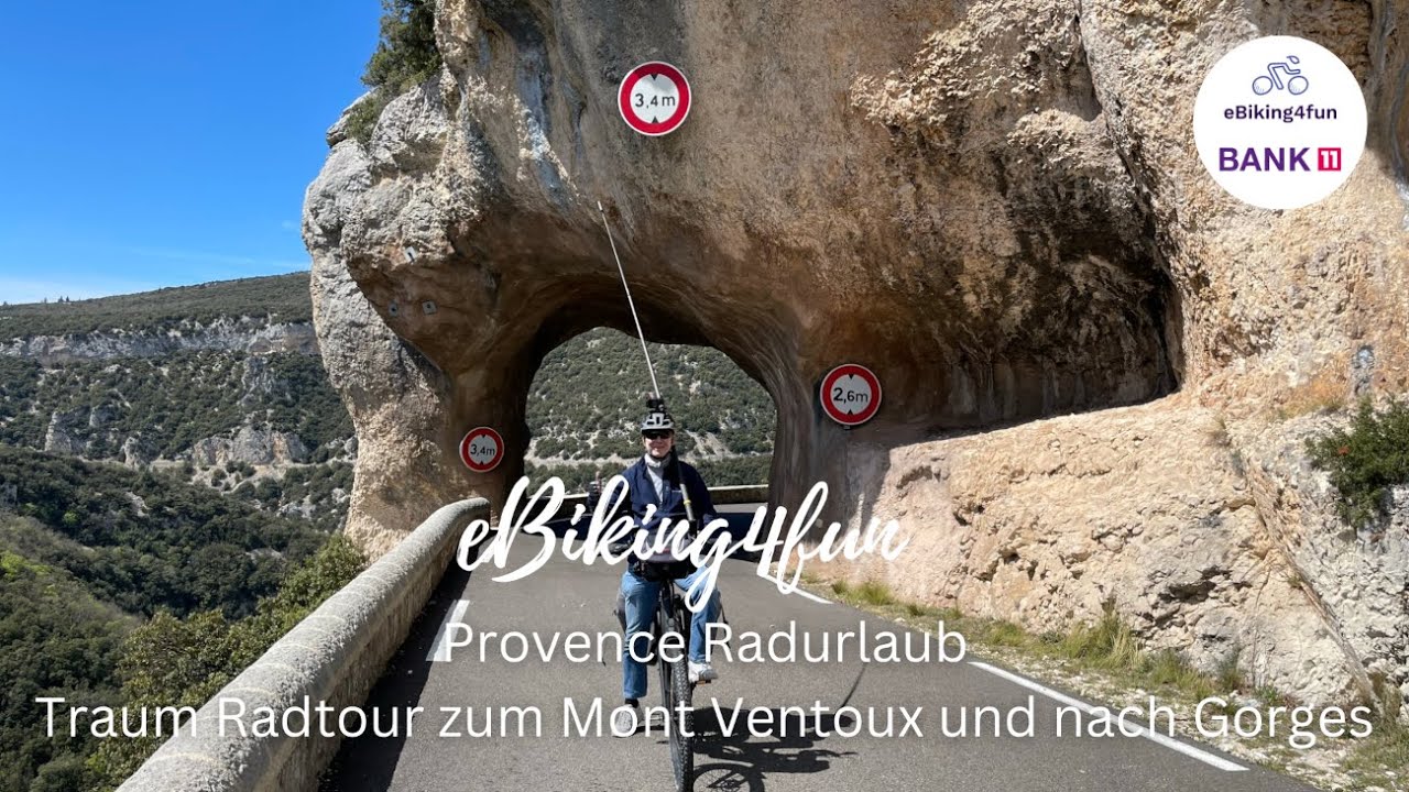 Provence Radurlaub #2 - Traum Radtour zum Mont Ventoux und nach Gorges
