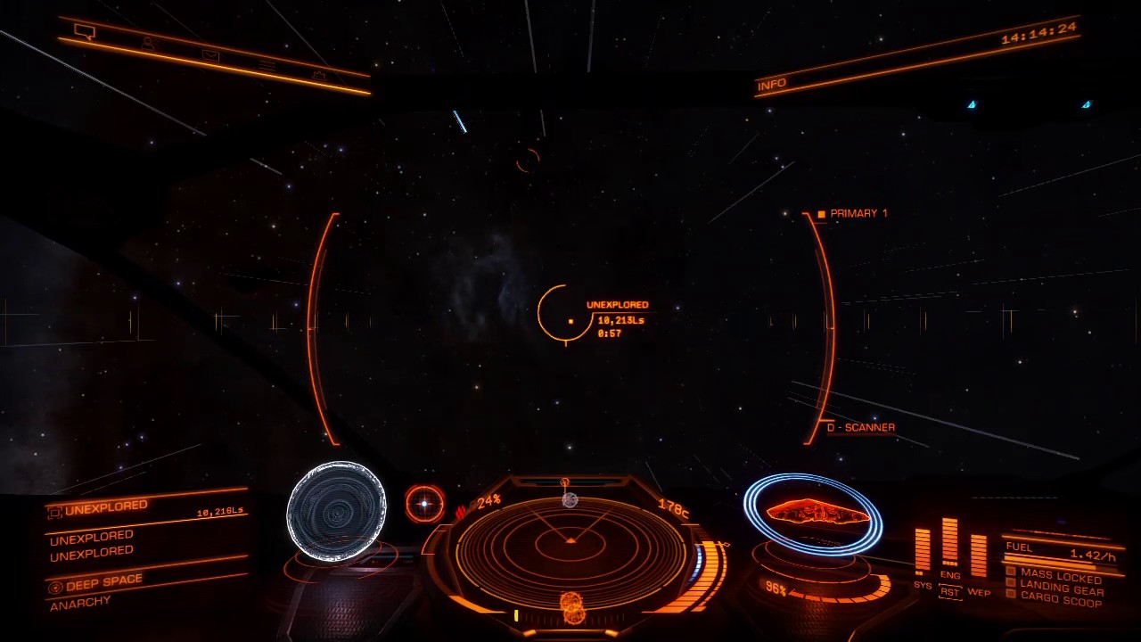 Elite Dangerous - czarna dziura